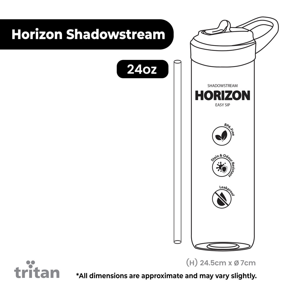 
                  
                    Horizon Water Bottle (24oz) - Tritan Material, BPA-free
                  
                