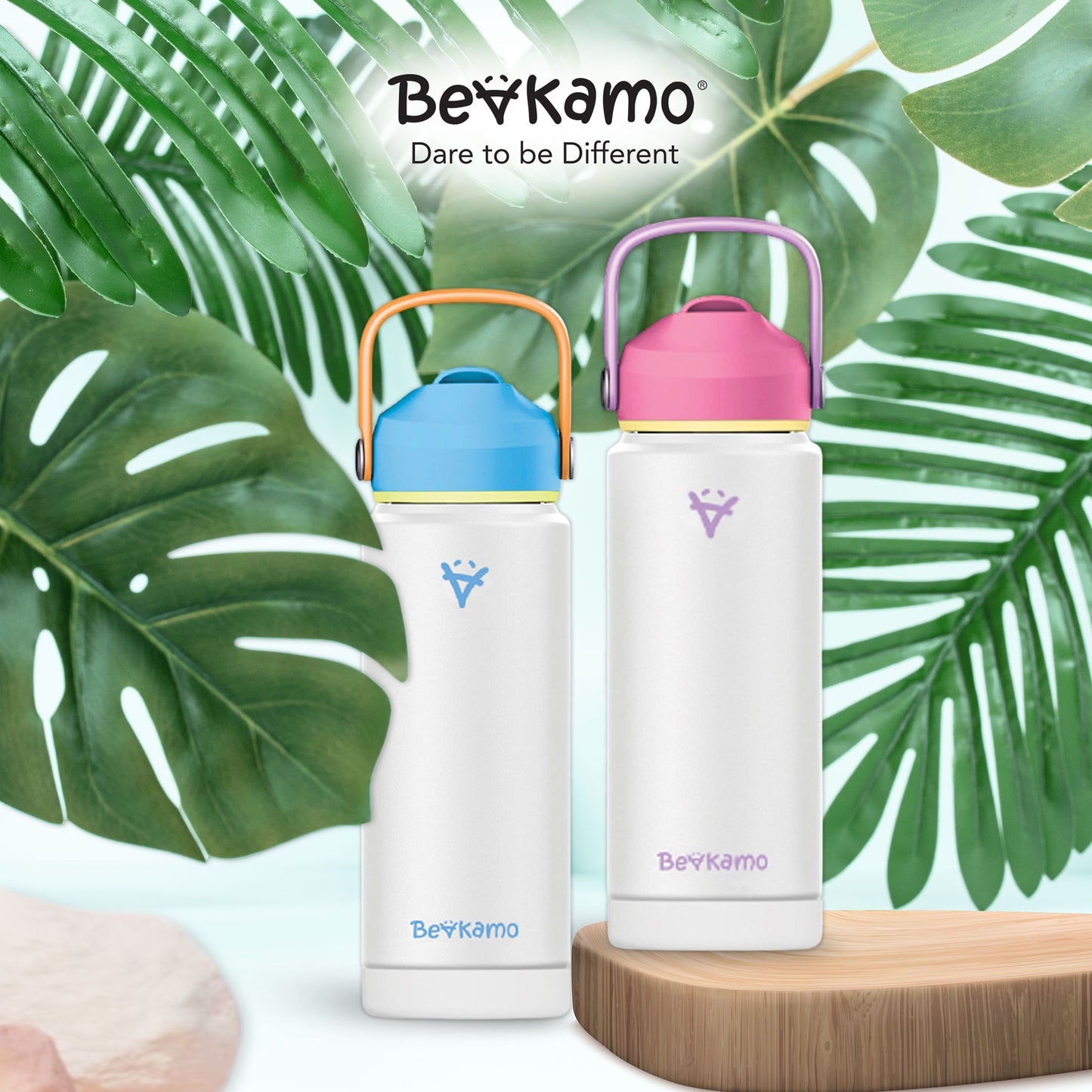 Tropical Toucan Bottle (24oz) - Double-Insulated 304 Stainless Steel