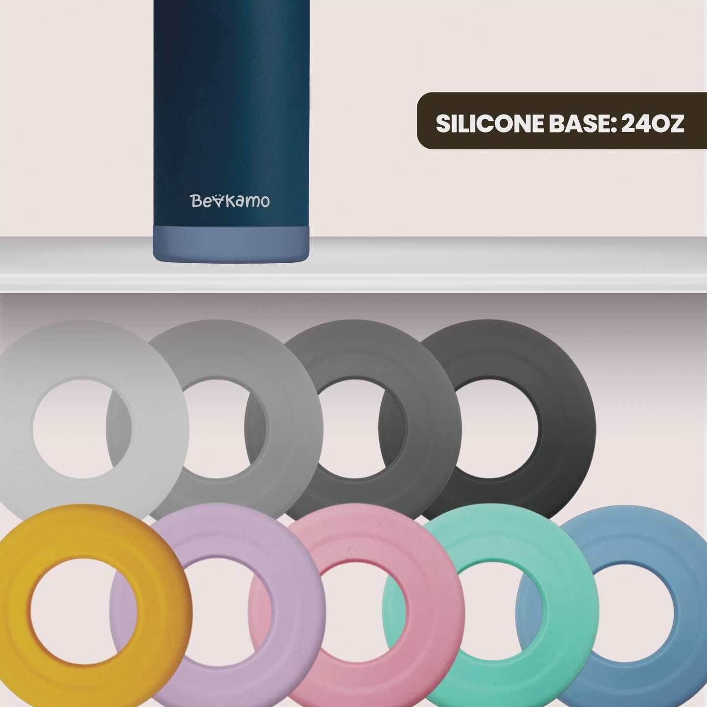 Bottle Anti-Slip Silicone Base (24oz)